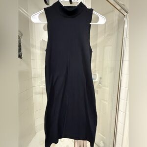 Abercrombie & Fitch Black Midi Dress